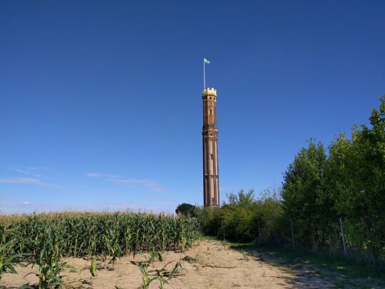 Der Aussichtsturm Böhrigen in Striegistal-Etzdorf.