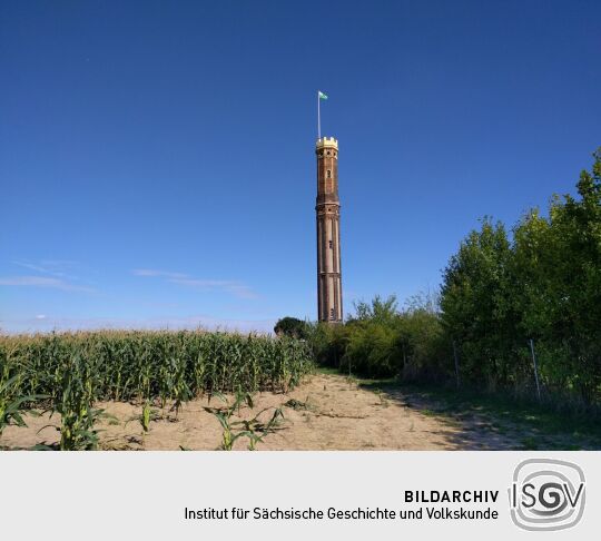 Der Aussichtsturm Böhrigen in Striegistal-Etzdorf.