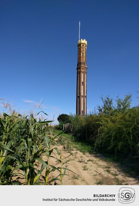 Der Aussichtsturm Böhrigen in Striegistal-Etzdorf.