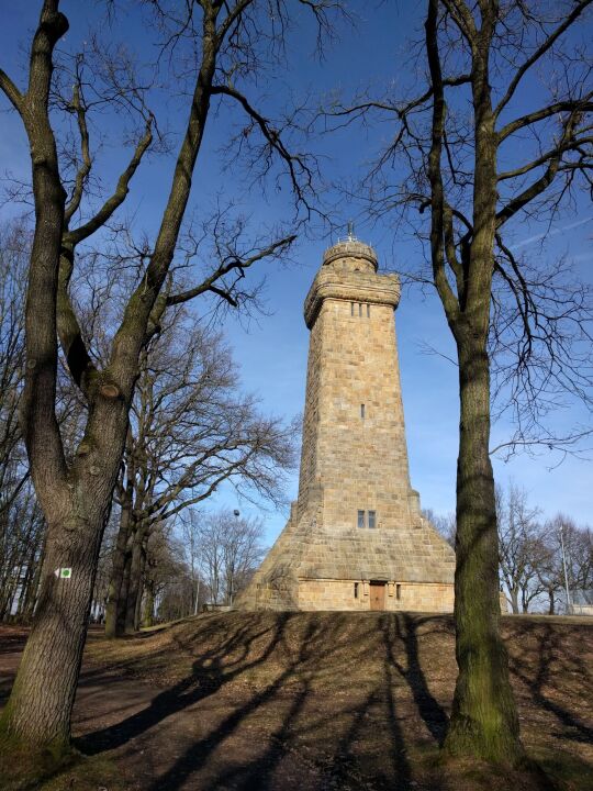 Der Bismarckturm in Glauchau.