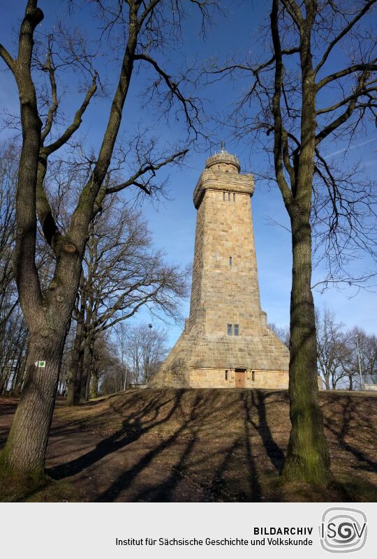 Der Bismarckturm in Glauchau.