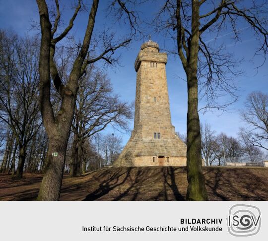 Der Bismarckturm in Glauchau.