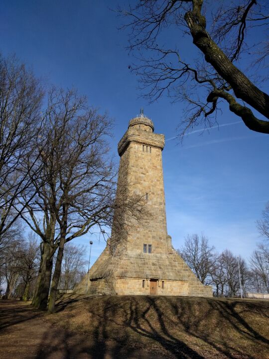 Der Bismarckturm in Glauchau.