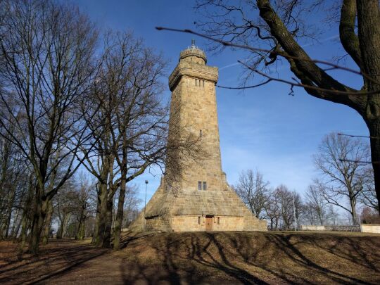 Der Bismarckturm in Glauchau.