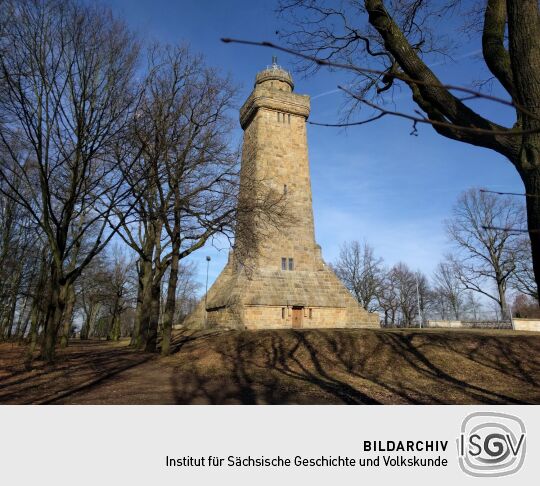 Der Bismarckturm in Glauchau.