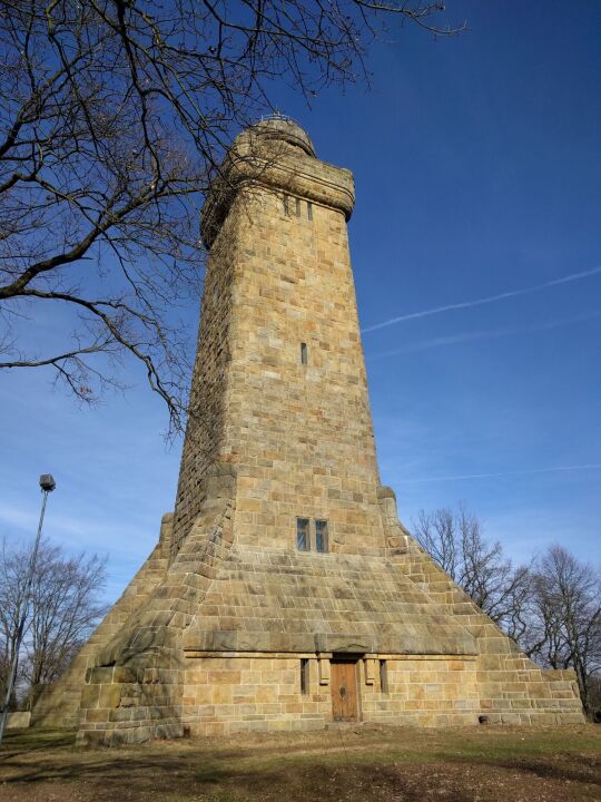 Der Bismarckturm in Glauchau.