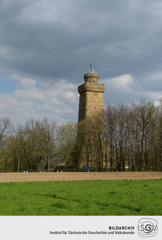 Der Bismarckturm in Glauchau.