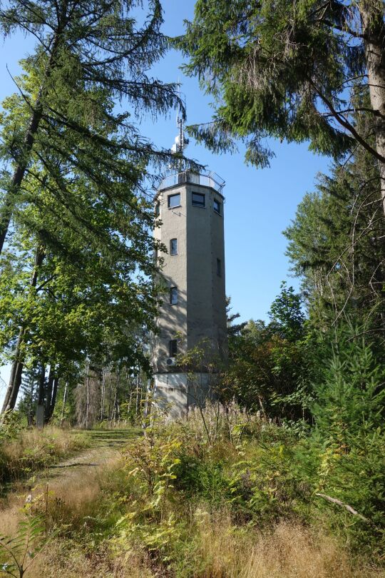 Der Carlsturm in Bad Reiboldsgrün.