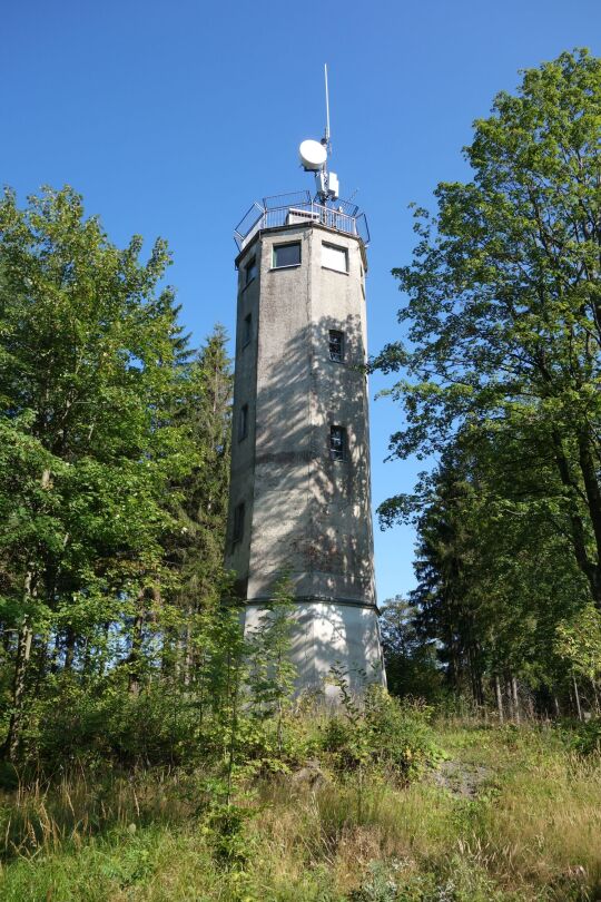 Der Carlsturm in Bad Reiboldsgrün.