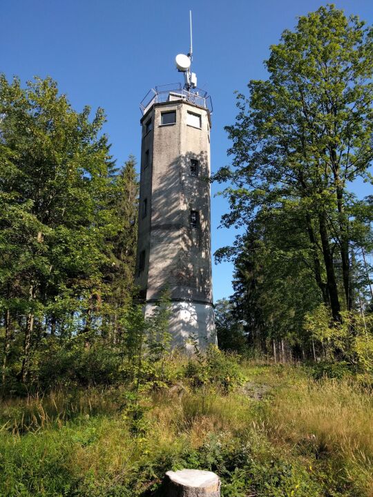 Der Carlsturm in Bad Reiboldsgrün.