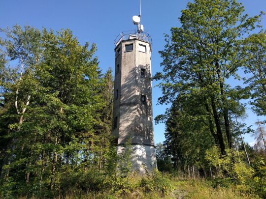 Der Carlsturm in Bad Reiboldsgrün.