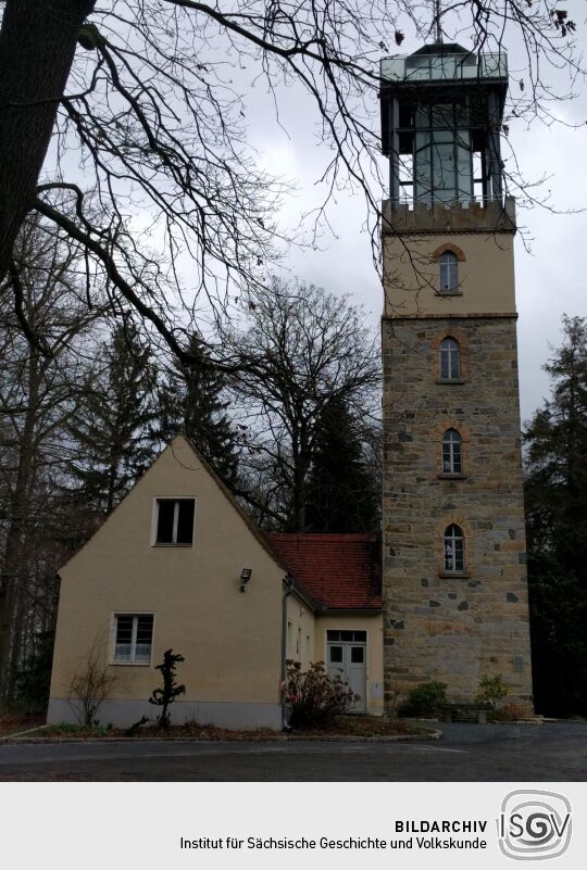 Der Lessingturm auf dem Kamenzer Hutberg.