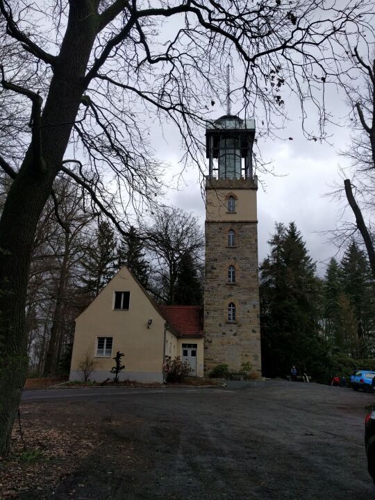 Der Lessingturm auf dem Kamenzer Hutberg.