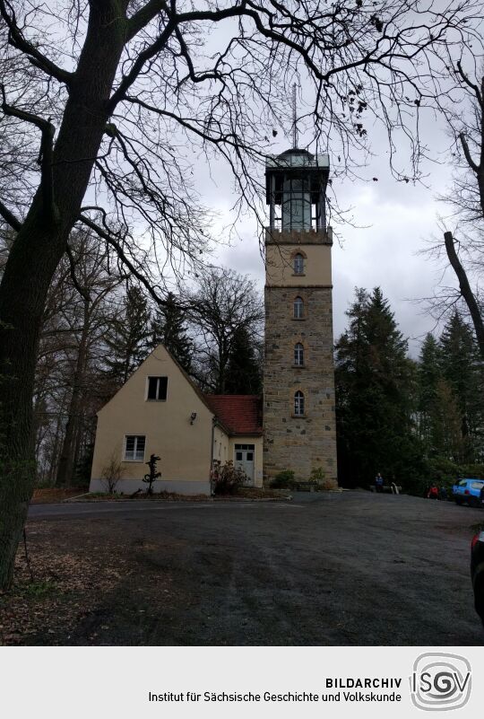 Der Lessingturm auf dem Kamenzer Hutberg.