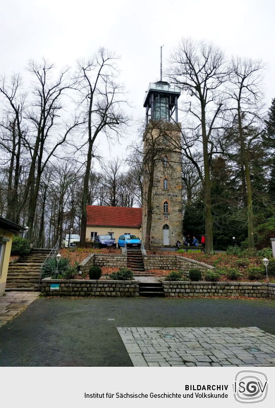 Der Lessingturm auf dem Kamenzer Hutberg.