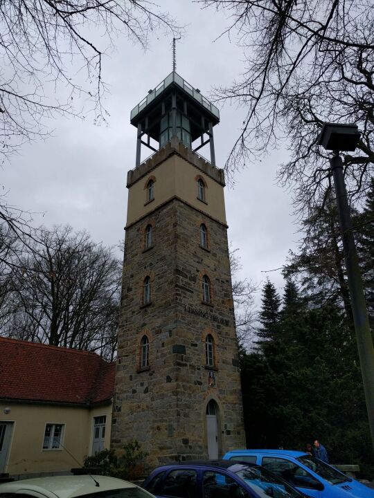 Der Lessingturm auf dem Kamenzer Hutberg.