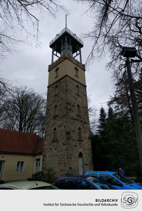 Der Lessingturm auf dem Kamenzer Hutberg.