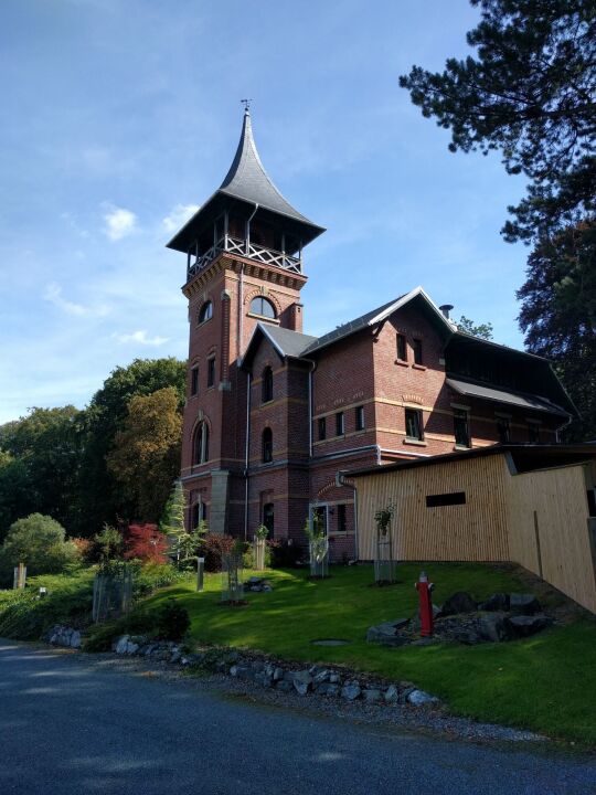 Die Gaststätte Schöne Aussicht in Reichenbach im Vogtland.