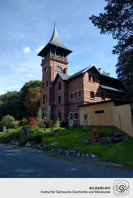 Die Gaststätte Schöne Aussicht in Reichenbach im Vogtland.