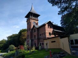 Die Gaststätte Schöne Aussicht in Reichenbach im Vogtland.