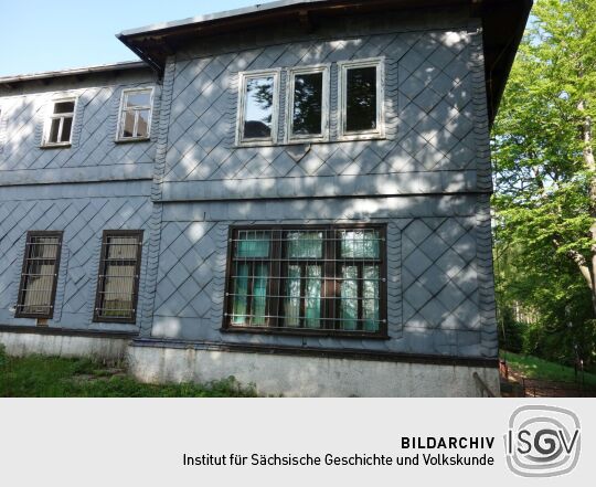 Bauteile der heute geschlossenen Gaststätte auf dem Kottmar - der Kottmarbaude.