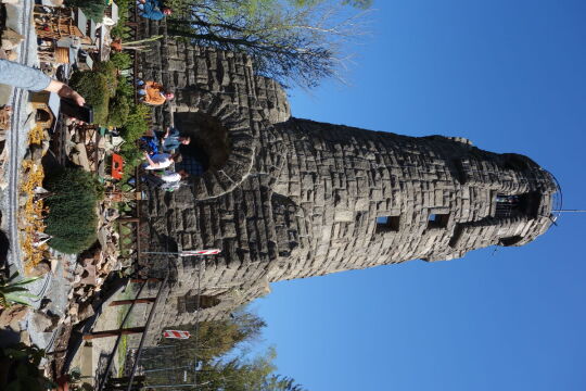 Der 1900 als Bismarckturm errichtete Aussichtsturm auf dem Kuhberg bei Netzschkau.