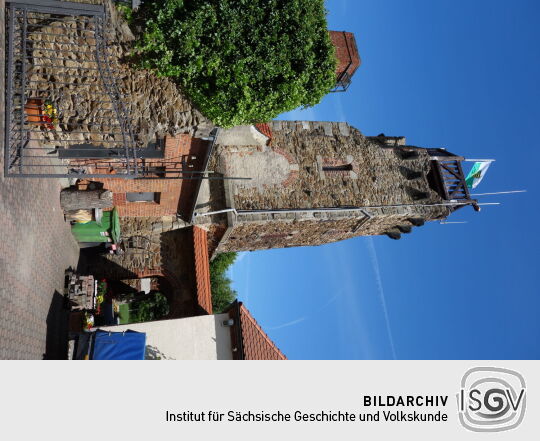 Der Aussichtsturm auf dem Kupferberg bei Großenhain.