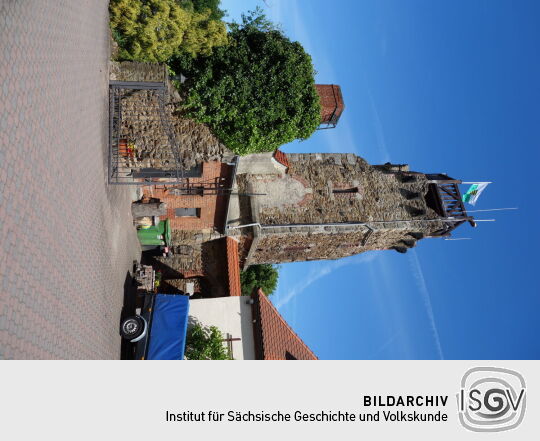 Der Aussichtsturm auf dem Kupferberg bei Großenhain.