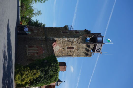 Der Aussichtsturm auf dem Kupferberg bei Großenhain.