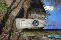 Theodor Köner Gedenkstein auf dem Gipfel der Landeskrone bei Görlitz.