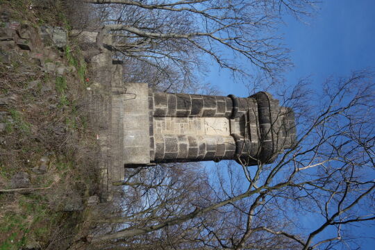 Der Bismarckturm auf der Landeskrone bei Görlitz.