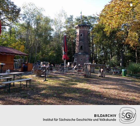 Das Gelände am ehemaligen Lugturm bei Heidenau.