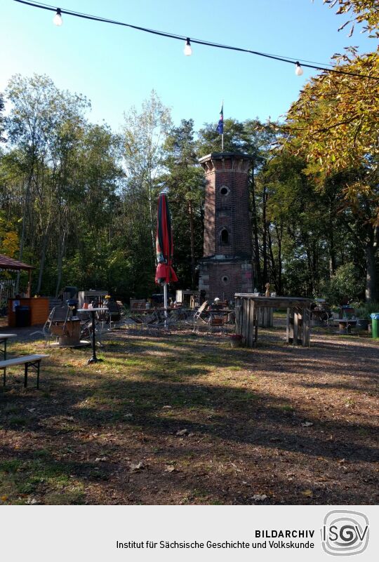 Das Gelände am ehemaligen Lugturm bei Heidenau.