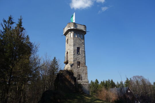 Mays Turm in Thermalbad Wiesenbad.