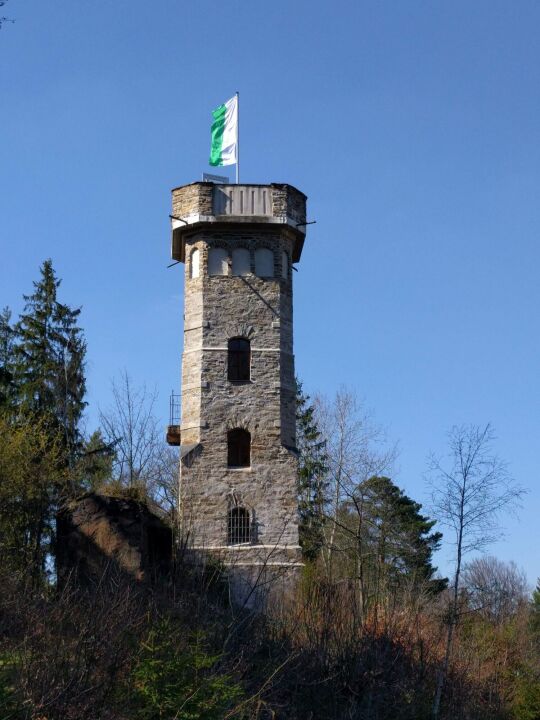 Mays Turm in Thermalbad Wiesenbad.