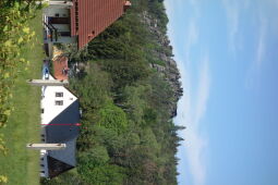 Blick zu den Nonnenfelsen im Zittauer Gebirge.