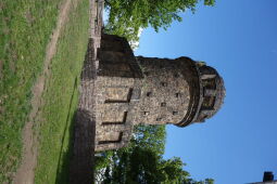 Die Bismarcksäule in Radebeul.