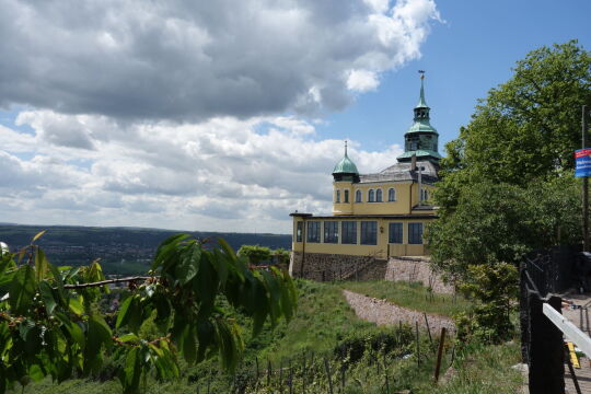 Das Spitzhaus auf der Lößnitzhöhe in Radebeul