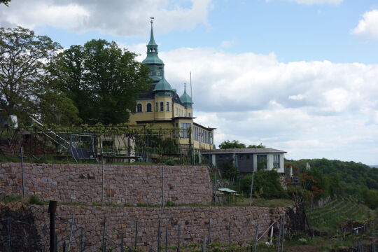 Das Spitzhaus auf der Lößnitzhöhe in Radebeul