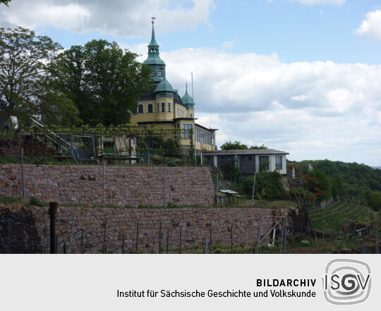 Das Spitzhaus auf der Lößnitzhöhe in Radebeul