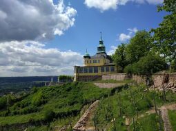 Das Spitzhaus auf der Lößnitzhöhe in Radebeul