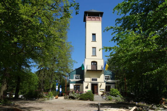 Der Prinz-Friedrich-August-Turm in Sohland a. d. Spree.