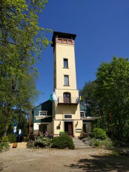 Der Prinz-Friedrich-August-Turm in Sohland a. d. Spree.