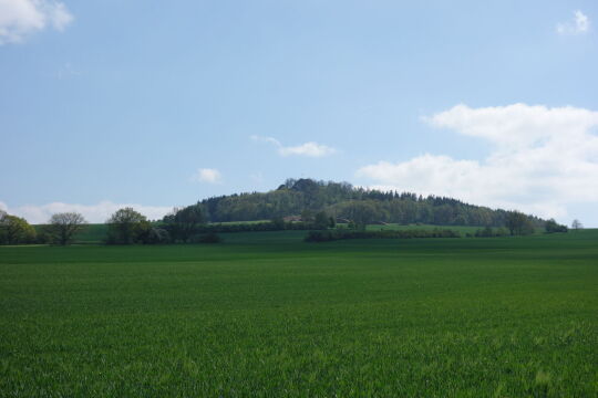 Die Auffahrt zum Oberoderwitzer Spitzberg.