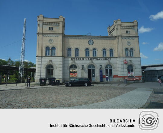 Der Hauptbahnhof in Döbeln.