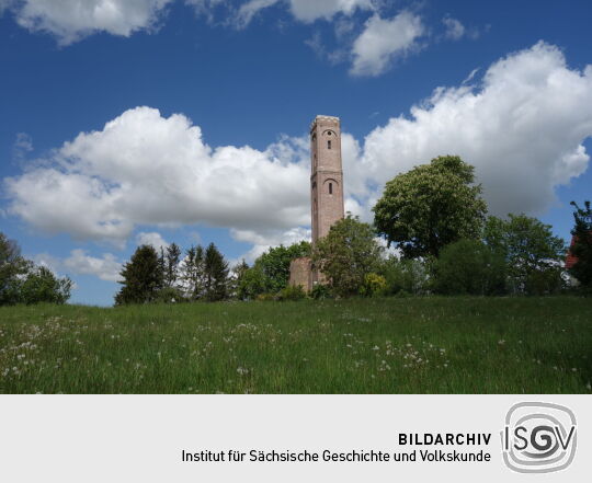 Der Holländerturm auf dem Staupitzberg in Döbeln.