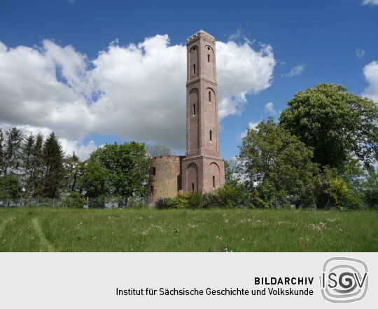 Der Holländerturm auf dem Staupitzberg in Döbeln.