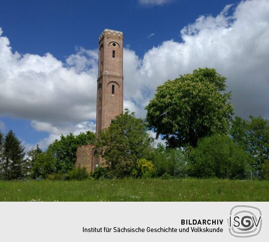 Der Holländerturm auf dem Staupitzberg in Döbeln.