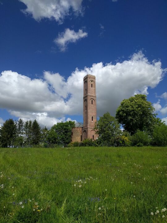 Der Holländerturm auf dem Staupitzberg in Döbeln.