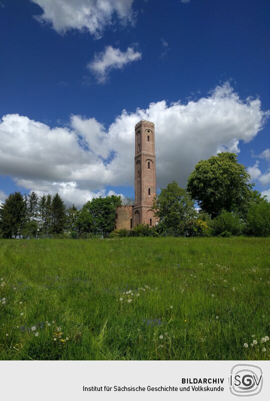 Der Holländerturm auf dem Staupitzberg in Döbeln.